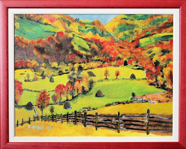 Autumn, Oil on Canvas