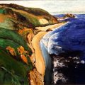 Sea Coast, oil on canvas