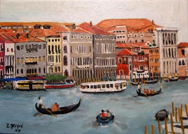 Venice 2, oil on canvas